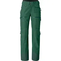 Norrøna - Calças ski mulher - Lofoten Gore-Tex Insulated Pants W Jungle Green para Mulher - Tamanho L - Caqui