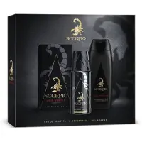 Scorpio Noir Absolu Set regalo EDT 75 ml, Gel doccia 250 ml and deospray 150 ml 75ml