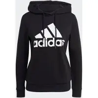Adidas Casaco com capuz descontraído Essentials com logótipo