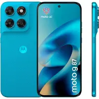 Lenovo moto g87 - PANTONE Blue Atoll BlueDual SIM unlocked Processador MediaTek Dimensity 6400 2,50 GHz , Android 16 ou posterior, 256 GB - PBBS0019ES