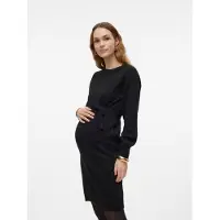 Mamalicious Vestido de malha 'MLNew Anne' preto