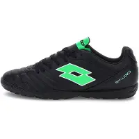 Lotto Chuteira 'Stadio 705' verde néon / preto / branco