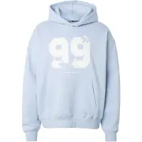 Rocawear Sweatshirt 'Strambers' azul claro / branco