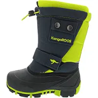 Kangaroos Bota de neve 'Kanga-Bean II' navy / lima / preto
