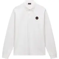 Napapijri Camisa 'E-BADGE' branco