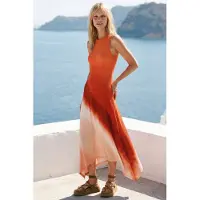 Desigual Vestido alperce / salmão