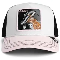 GOORIN BROS. Boné 'Gorra goorin bros blanca cabra tricolor goat trucker cap 5' branco