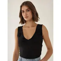 Hiccups for Kids Top de malha preto