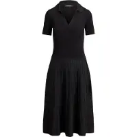 Ralph Lauren Vestido de malha preto
