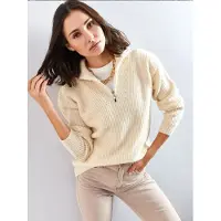Bianco Lucci Pullover 'Pullover' bege