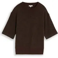 Tom Tailor Pullover castanho escuro