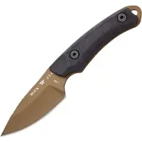Buck 662 Alpha Scout Backcountry 0662BKS1 Bronze Cerakote 420HC, Black VeraFlex Rubber &amp; GFN, faca fixa