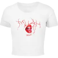 Mister tee Camisa vermelho / branco
