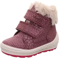 Superfit Bota 'GROOVY 2.0' cor-de-rosa / borgonha / offwhite