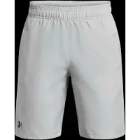 Under Armour Calças de desporto cinzento / preto