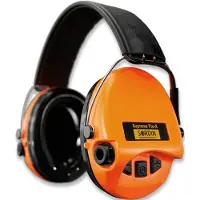 Sordin Protetores auriculares Supreme Pro-X, Hear2, Leather band, Ember