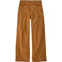 Patagonia - Calças mulher - W's Wide Leg Cord Pants Nest Brown para Mulher - Tamanho 10 US - Castanho