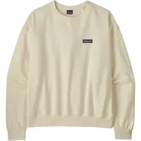 Patagonia - Sweats - W's Daily Crew Wool White para Mulher - Tamanho S - Branco