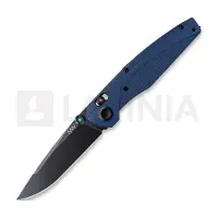ANV Knives Navalha A100 BB - DLC Black Elmax - GRN, azul