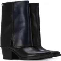 Xti para mulher. 14471601-NEGRO Botas 144716 preto (38), 3 a 5cm, Nenhum, Casual