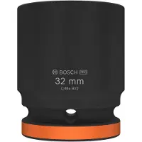 Bosch Accesorios Soquete De Impacto 3/4´´ 32 Mm