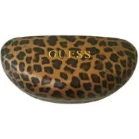 GUESS , Vikky, estojo de óculos, leopardo
