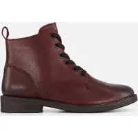 Marco Tozzi Botim com fivela bordeaux