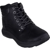 SKECHERS Botas com atacadores 'Pollard - Waylon' preto