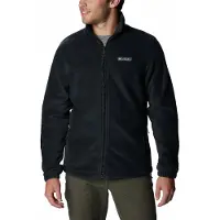 Columbia Casaco de velo funcional 'Steens Mountain' cinzento escuro / preto / branco