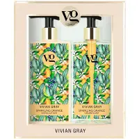 Vivian Gray Conjunto de sabonete e loção para as mãos com creme efervescente Vivian grey Orange