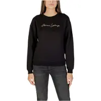 Armani Exchange para mulher. XW000835AF13397MC021 Camisola básica preta (XS), Preto, Casual, Viscoso