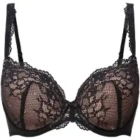 Lingadore Soutien taupe / preto