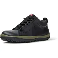 Camper para homem. K300285-047 Sapatilhas de Pele Peu Pista GM Gore-Tex preto (42), Couro, Plano, Cordão, Casual