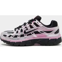 Nike Sapatilhas baixas 'P-6000' cor-de-rosa / preto / prata