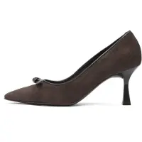Rylko Sapatos de salto castanho escuro