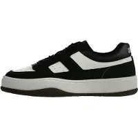 Diesel Sapatilhas baixas 'S-D-LONG' preto / branco