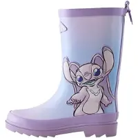 Next Bota de borracha 'Lilo and Stitch' azul claro / lavanda / roxo claro / preto