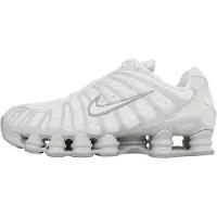 Nike Sapatilhas baixas 'Shox TL SE' cinzento claro / prata / branco