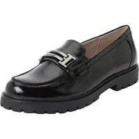 Caprice Sapato Slip-on preto