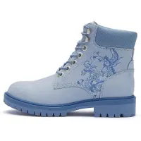 Ed Hardy Botim com fivela 'Dancing Dragon' azul / azul claro