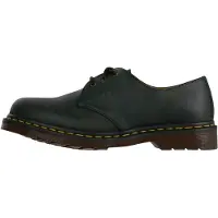 Dr. Martens unisex. 11838300 Mocassins de Couro 1461 Dms verde (37), Plano, Cordão, Casual