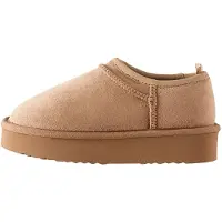 Next Pantufa castanho claro