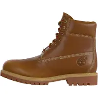 Timberland para homem. TB0A2MWXAMX1 Botins de couro Heritage castanho (50), Marrom, Plano, Cordão, Casual