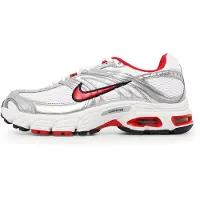 Nike Sapatilhas baixas 'AIR MAX MOTO 2K' vermelho / preto / prata / branco