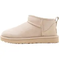 Ugg Botas 'CLASSIC ULTRA MINI' bege