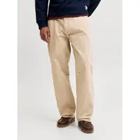 Jack & jones Calças 'JPSTAlex JJOriginal' bege