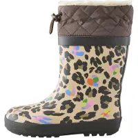Next Bota de borracha bege / azul / castanho / preto