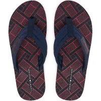 Tommy Hilfiger Chinelos de dedo azul escuro