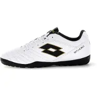 Lotto Chuteira 'Stadio 705' ouro / preto / branco