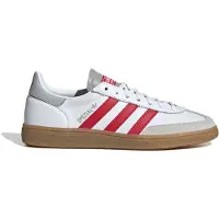 Adidas Sapatilha de desporto 'FC Liverpool Handball Spezial' cinzento / cinzento claro / vermelho / branco